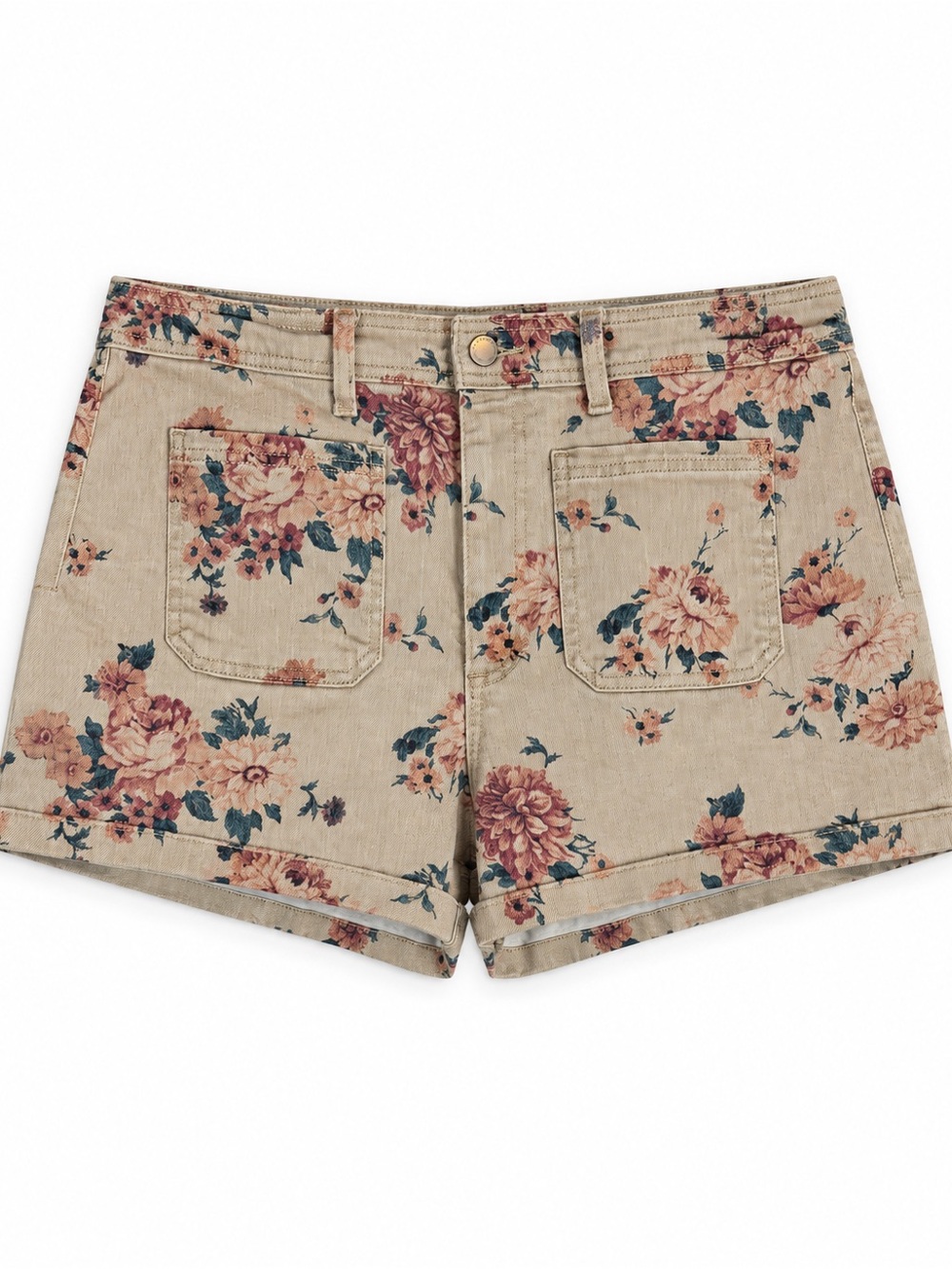 Universal Thread Floral Denim Shorts – Women’s Size 16